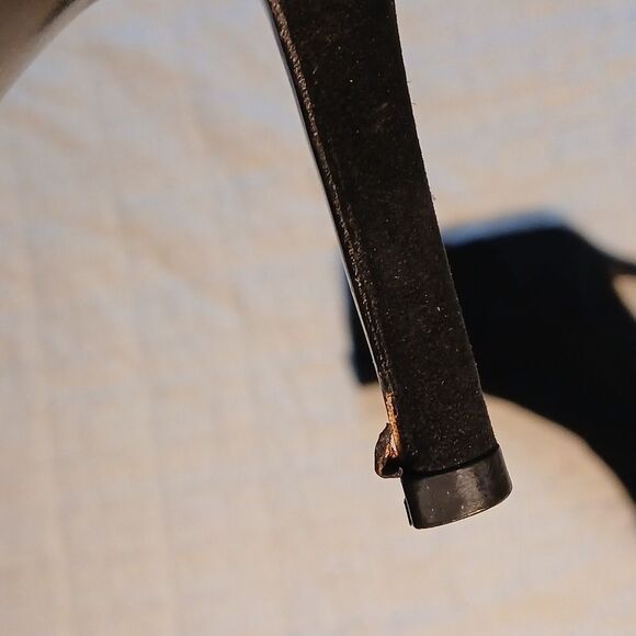 Stuart Weitzman Black Suede Pumps Sz.7/8 - Picture 3 of 6